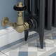 FAR-CR-OEB-LS02 - Faringdon Traditional Thermostatic Radiator Valve Old English Brass (Corner TRV) FAR-CR-OEB-LS02 - Faringdon Traditional Thermostatic Radiator Valve Old English Brass (Corner TRV)